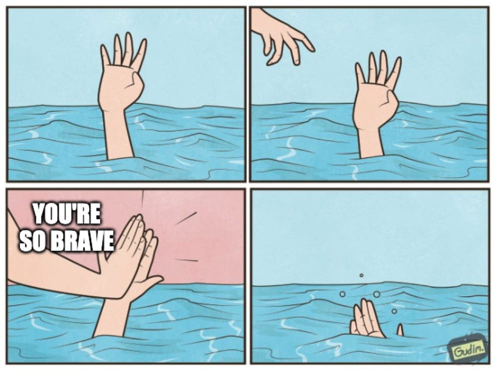 I'm Not Brave For Eating Brunch